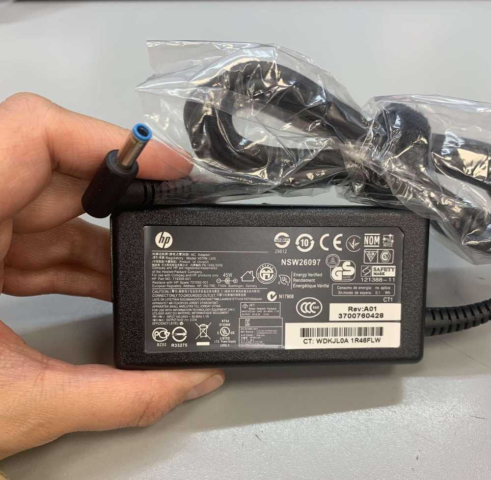 HP originalus įkroviklis 45W, HSTNN LA35