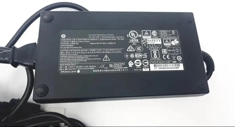 HP TPN CA03 200W AC adapter
