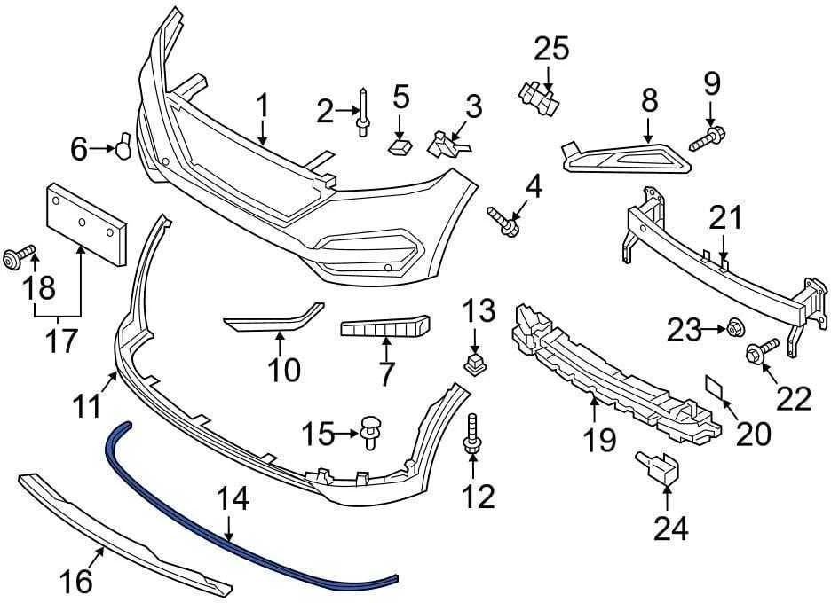 HYUNDAI Front Center Bumper Trim Cover