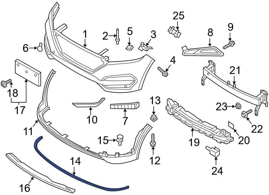 HYUNDAI Front Center Bumper Trim Cover