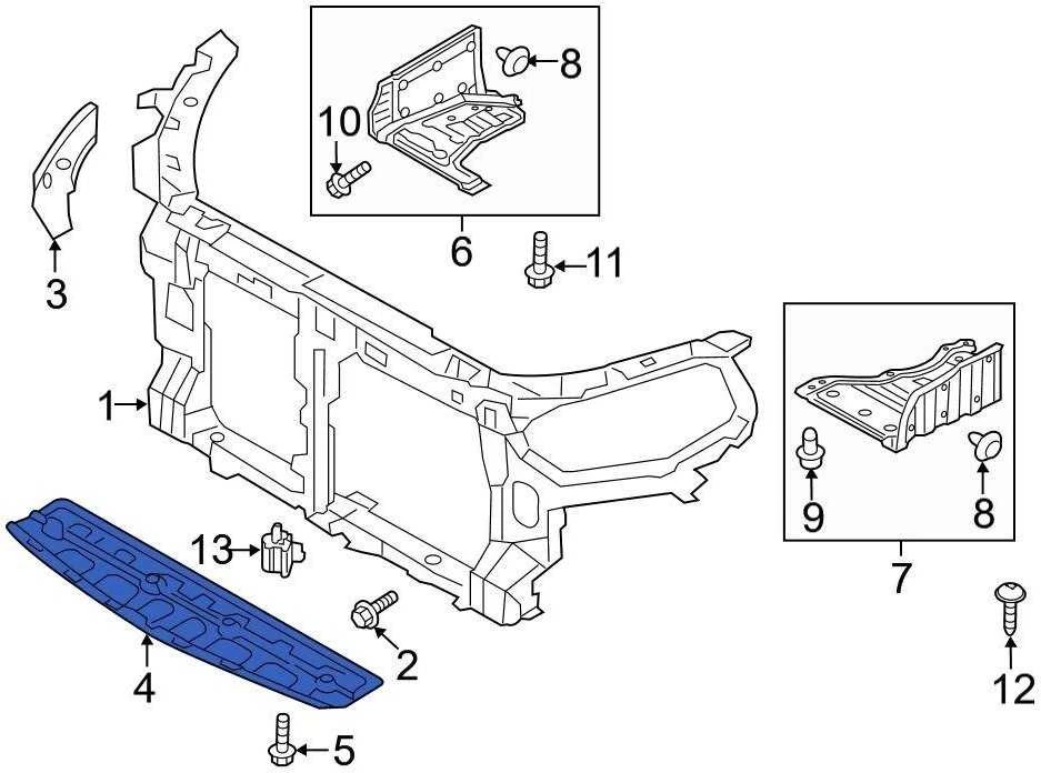 HYUNDAI Front Radiator Support Splash Shield