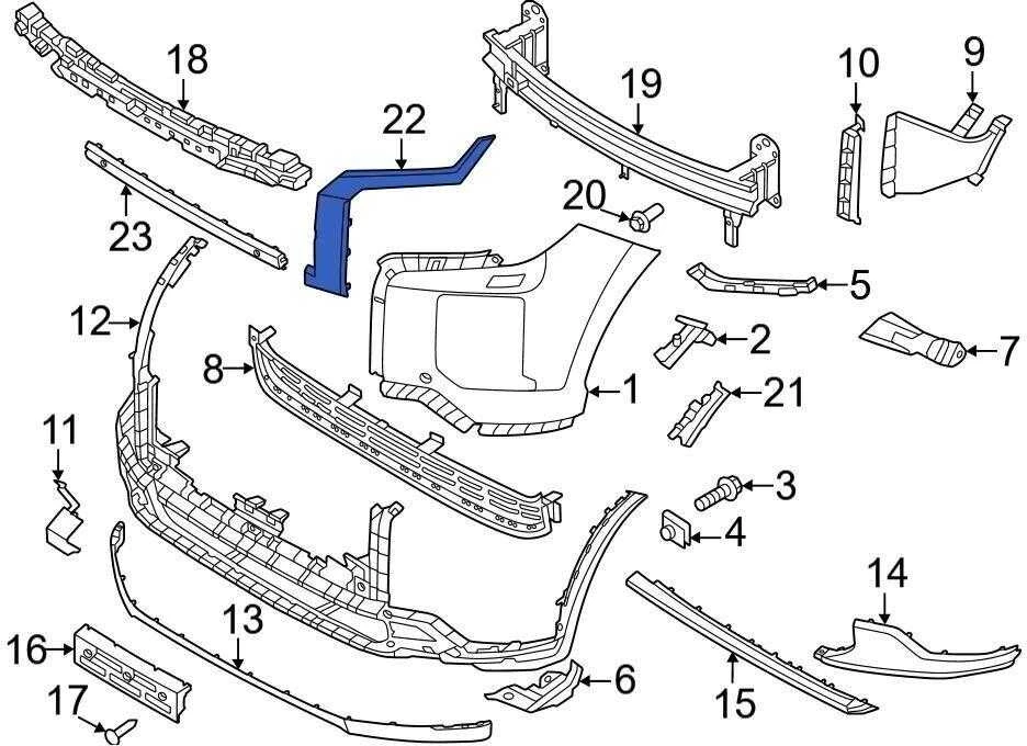 HYUNDAI Front Right Bumper Trim Cover