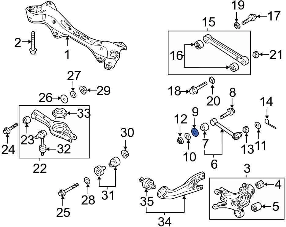 HYUNDAI Rear Alignment Camber Adjusting Eccentric