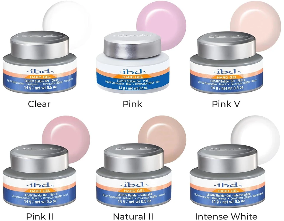 IBD Hard Builder Gel LED/UV Clear, 14 g