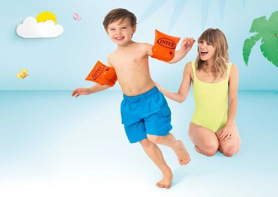 INTEX vaikiškos plaukimo rankovės su peteliške