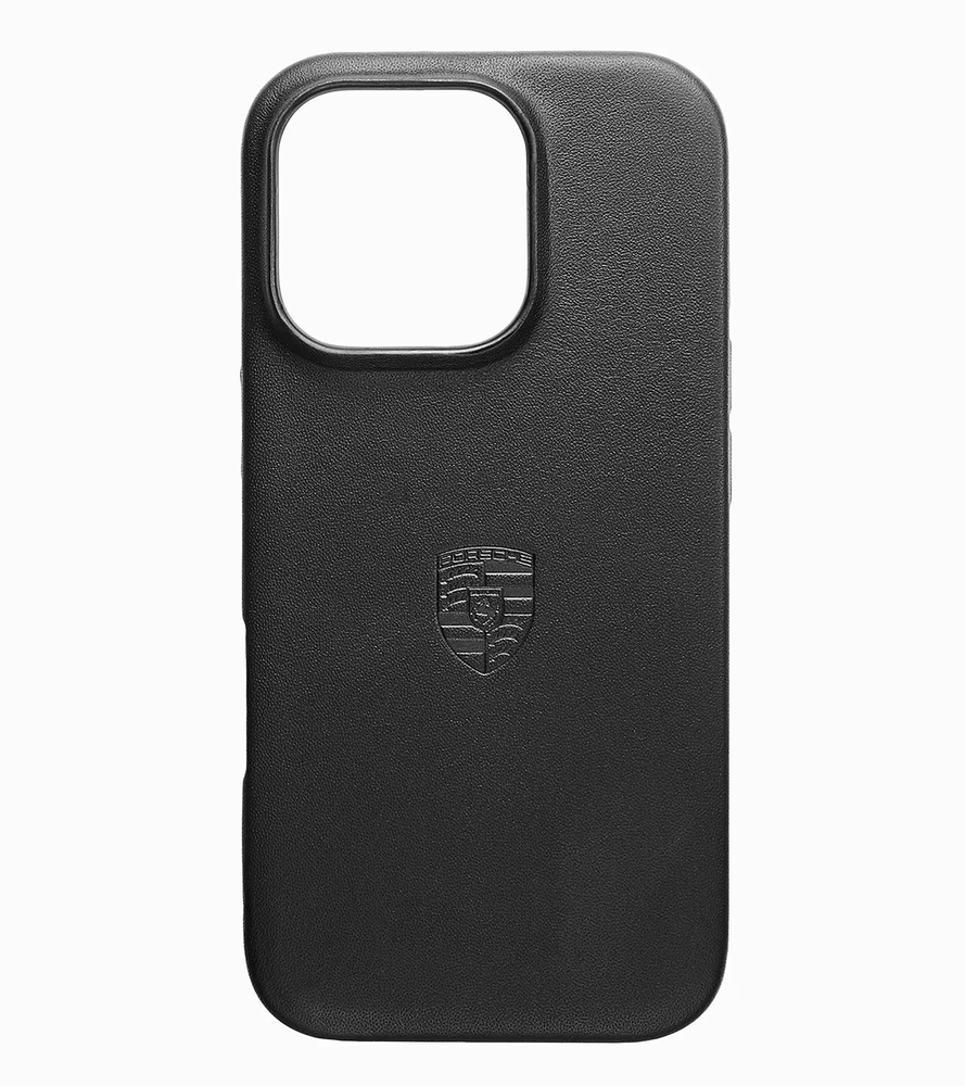 "iPhone 16 Pro" dėklas su "Porsche Crest" herbu
