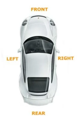 Jaguar 2010 2015 XF Premium 3.0L AWD Parkavimo stabdžių kabelis kairysis originalus C2Z9675