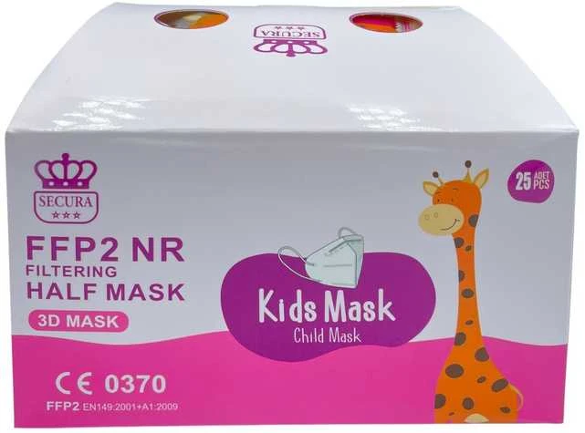 JK MEDICAL FFP2 NR Vaikiška kaukė 8595587134574