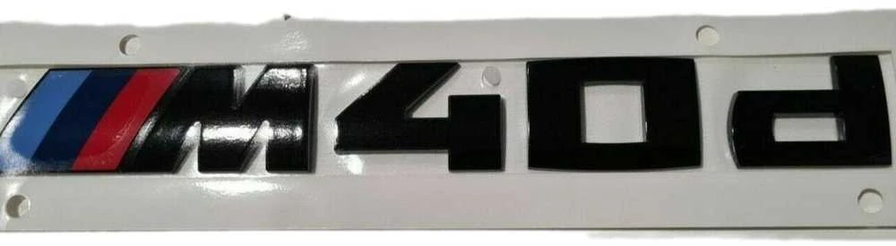 Juodai Dažytos Raidės 229x29mm BMW X4 G02 2017 2019 Originalus 51142472835