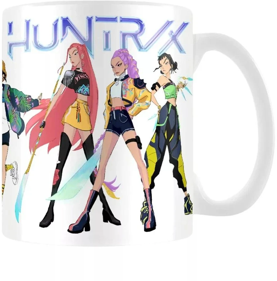 K-pop Demon Hunters Puodelis Keraminis puodelis 325 ml K-pop demonų medžiotojai huntrix