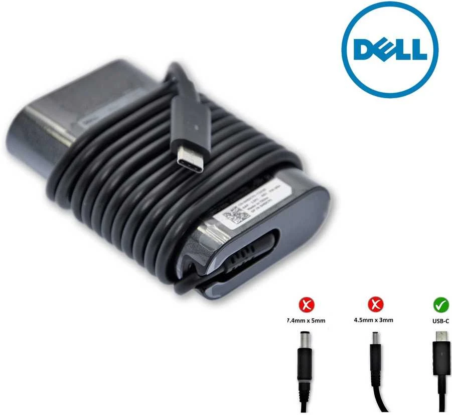Kintamosios srovės adapteris/įkroviklis "Dell" 45W USB-C 0P13YF GENUINE