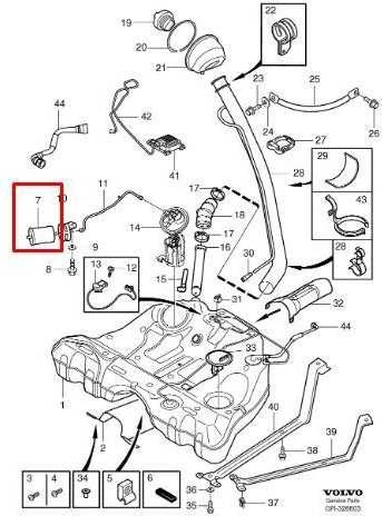 Kuro filtro Mahle-Knecht Volvo XC90 S60 V70 03 2004 2005 2006 2007 2008-13
