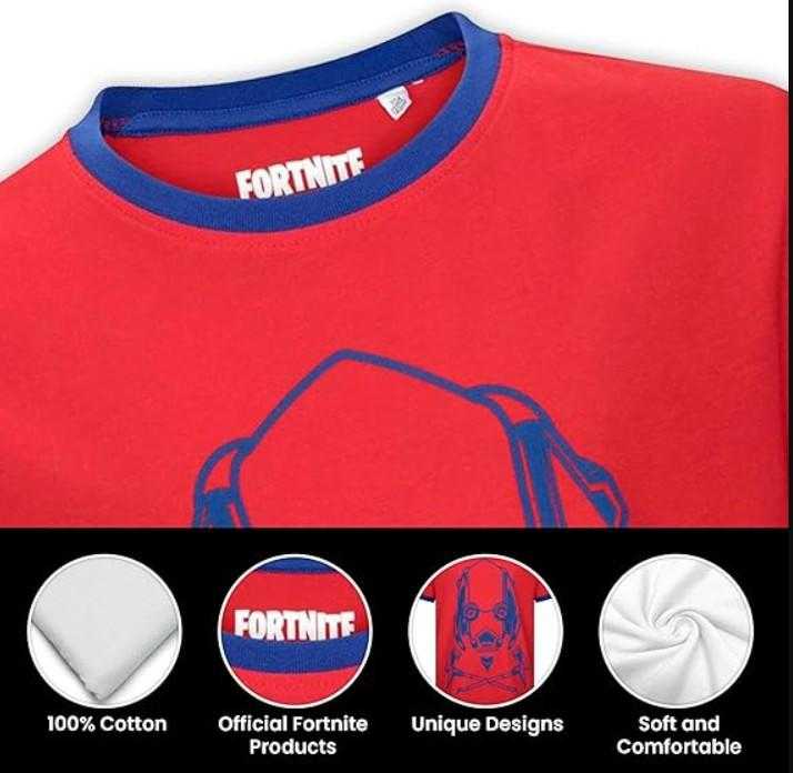 Fortnite vaikiški trumpi marškinėliai, viršus