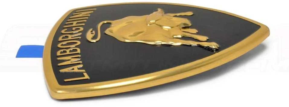 Lamborghini priekinio bamperio emblema Originali 4T0853745A