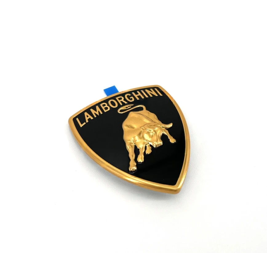 Lamborghini priekinio bamperio emblema Originali 4T0853745A
