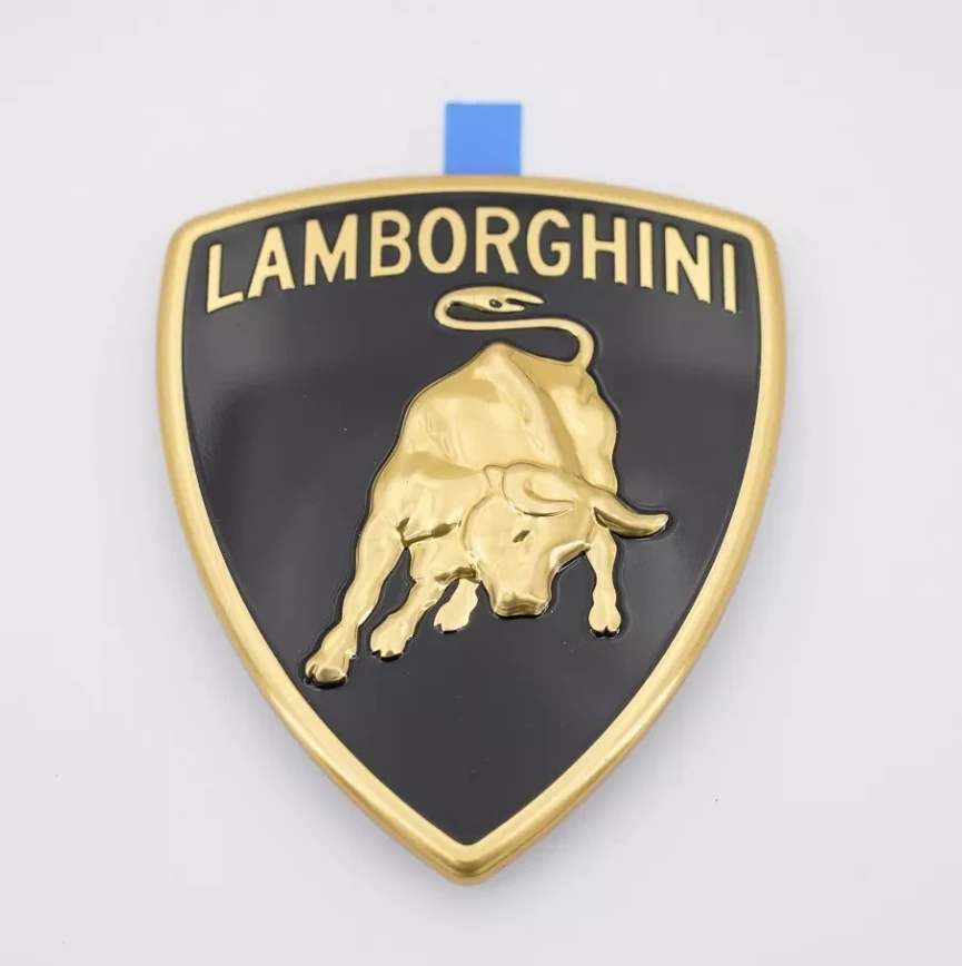 Lamborghini priekinio bamperio emblema Originali 4T0853745A