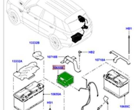 Land Rover Baterija LR4 Range Rover Evoque 2012-2021 Originalus LR047630