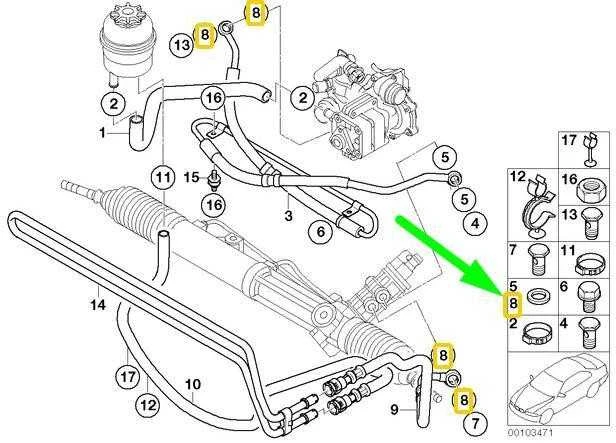 LAND ROVER BMW suspaudimo tarpiklis, guminis žiedas 16 mm x 22 mm 1093597 32411093597