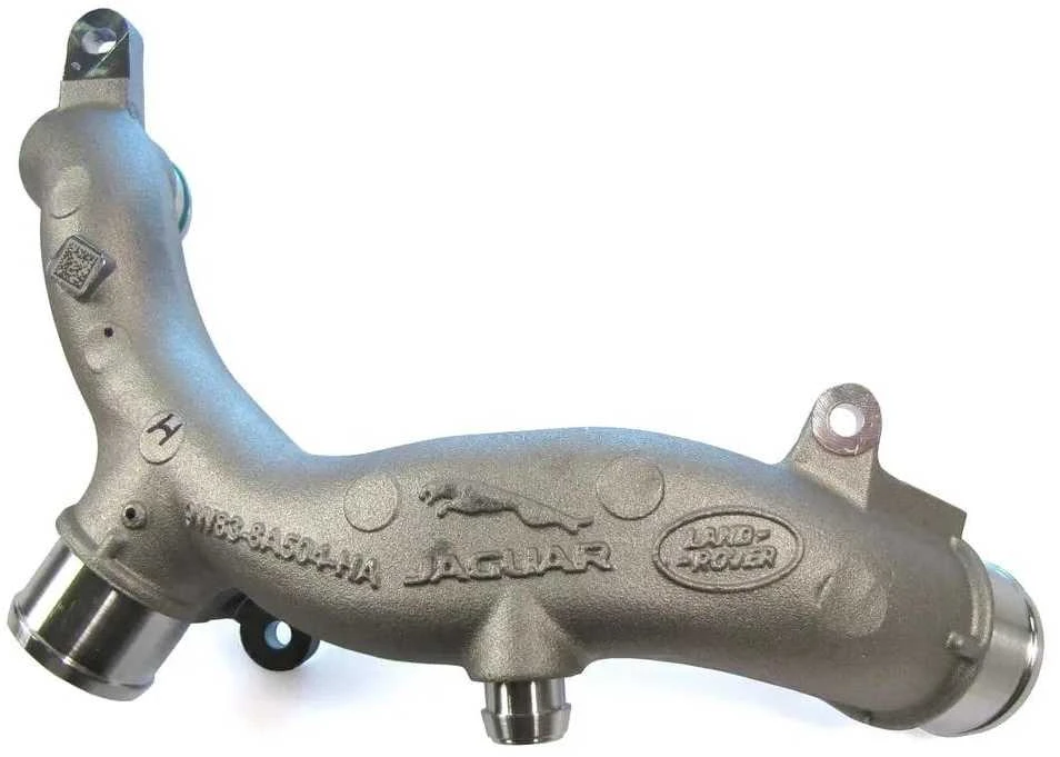 Land Rover Defender 90 110 Termostatas Virsutine Saldymo Siurblio Vamzdis Originalus LR186859