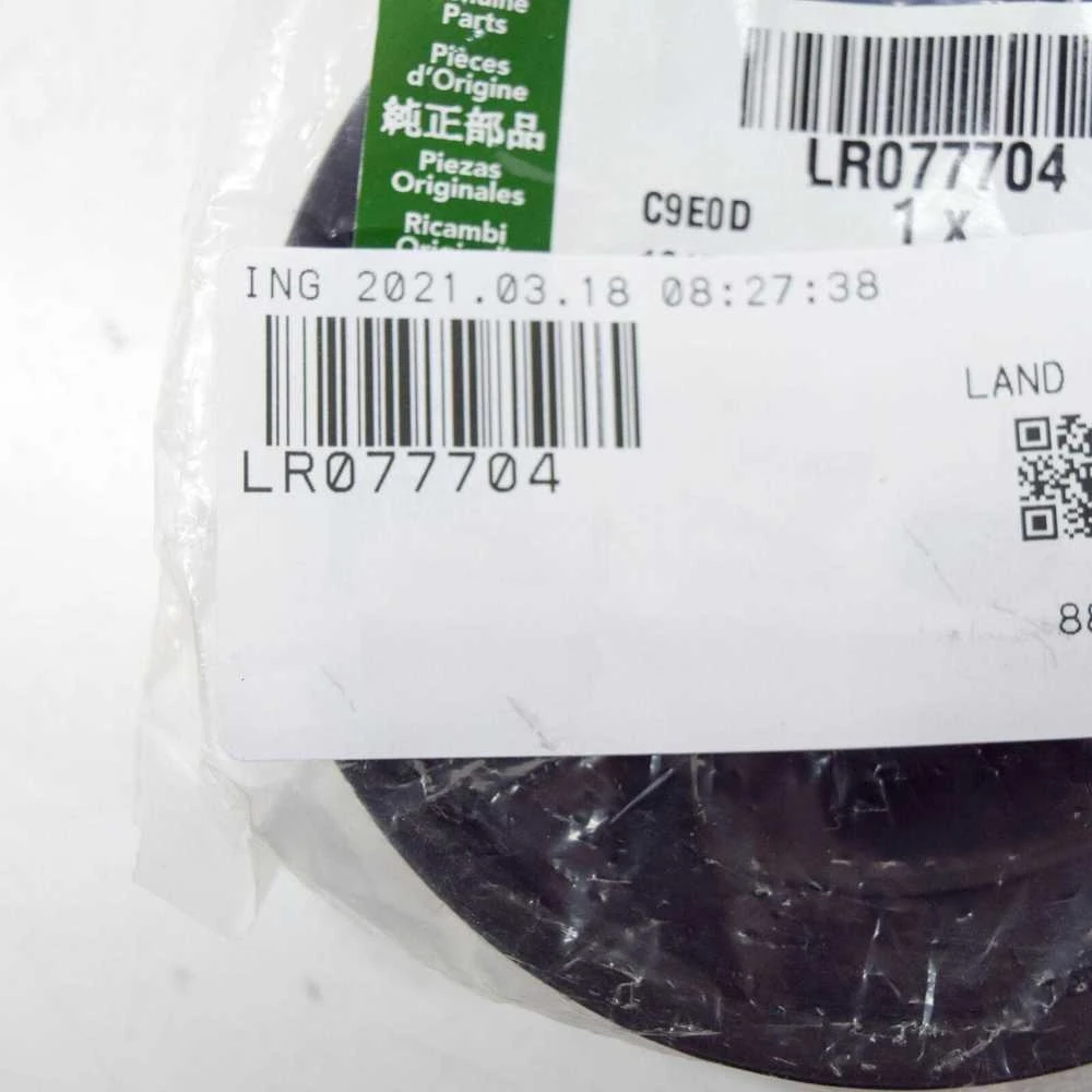 LAND ROVER DEFENDER Priekinis alkūninio veleno sandariklis LR077704 Naujas originalus