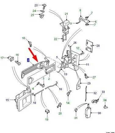 LAND ROVER DEFENDER Priekinis Dešinysis Durų Išorinis Rankena LR066529 Naujas Originalus
