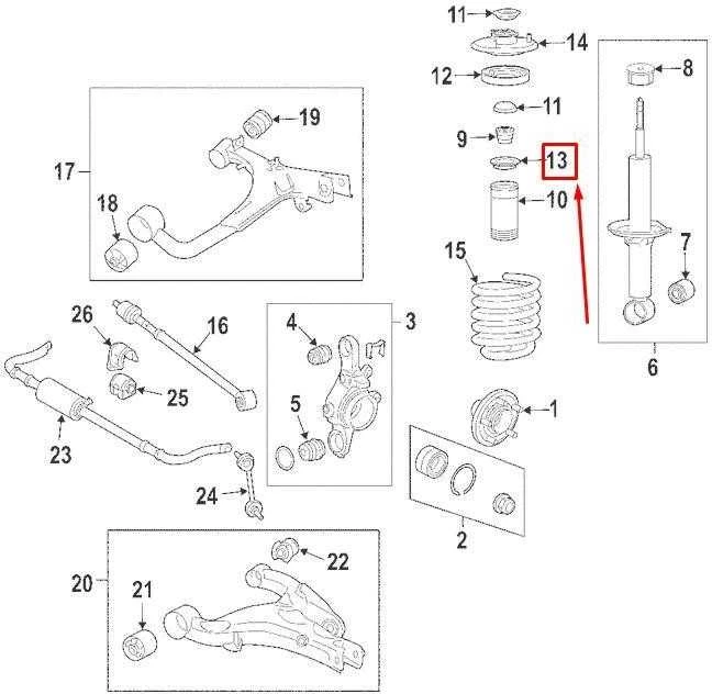 LAND ROVER DISCOVERY 3 L319 Galiniai amortizatoriaus tarpiklis RNG500060 NAUJAS ORIGINALUS