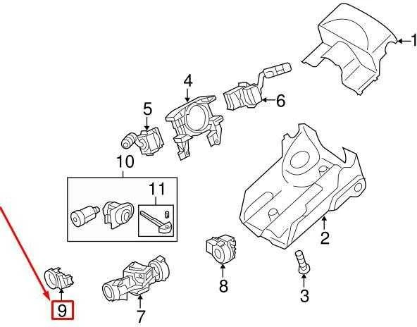 LAND ROVER DISCOVERY 3 L319 uždegimo imobilizatoriaus modulis originalus YWD000010