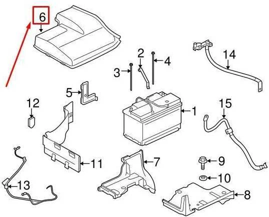 LAND ROVER DISCOVERY 4 L319 Akumuliatoriaus dėžutės dešinysis dangtelis originalus LR018527