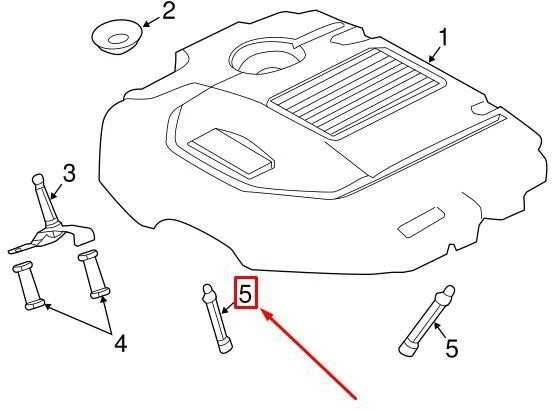Land Rover Discovery 4 Range Rover Sport Stud Originalus LBG500030