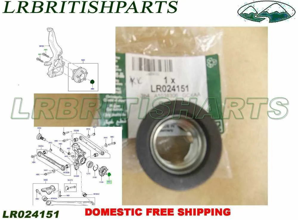 Land Rover Discovery LR2 LR3 Plovimo įrenginys ir veržlė M24x2.0mm LR024151 Naujas