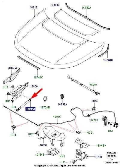 LAND ROVER DISCOVERY SPORT L550 Gaubto strypas LR084691 Naujas originalus