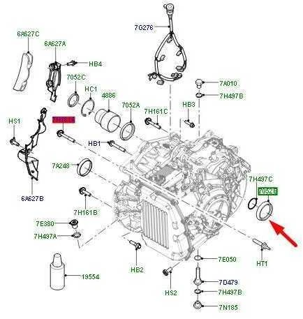 LAND ROVER FREELANDER 2 L359 Galinis diferencialo sandariklis LR002905 Naujas originalus