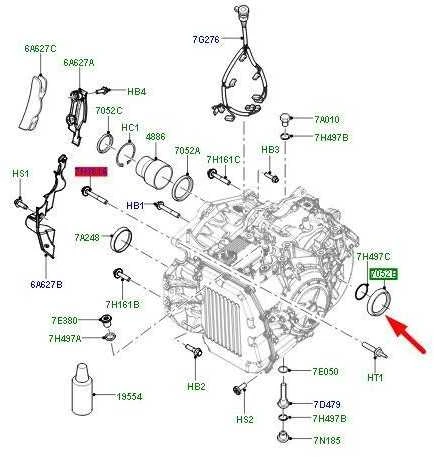 LAND ROVER FREELANDER 2 L359 Galinis diferencialo sandariklis LR002905 Naujas originalus