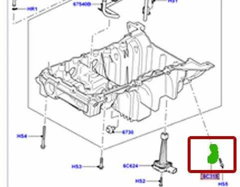 Land Rover Jutiklis Alkūninio Veleno Padėčiai Range Rover L405 L494 Originalus LR035561