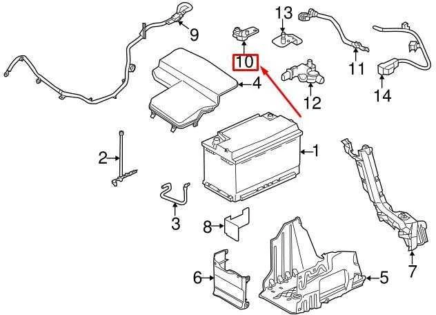 LAND ROVER LR FREELANDER L359 teigiamo akumuliatoriaus kabelio gnybto galas originalus LR002164
