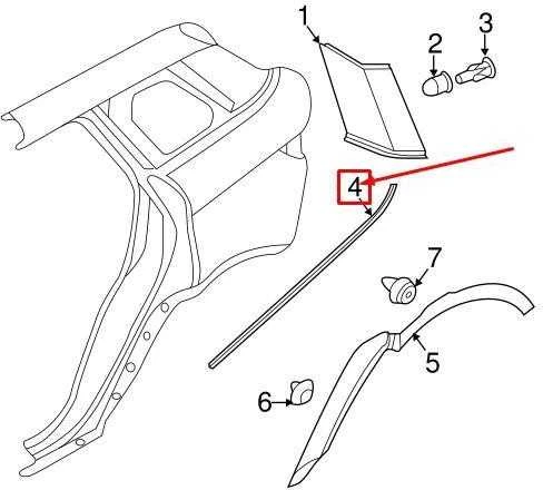 LAND ROVER LR RANGE ROVER EVOQUE L538 Dešinės ketvirčio skydelio juostos apdaila LR035338 NAUJA ORIGINALI