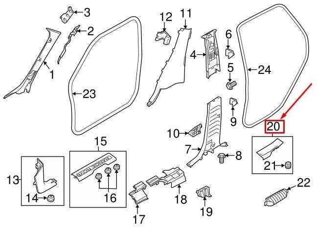 LAND ROVER LR RANGE ROVER EVOQUE L538 Galinės Kairės Durų Slenksčio Plokštė LR042989 NAUJA ORIGINALI