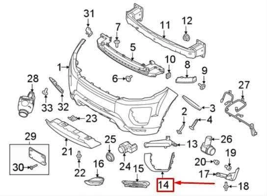 LAND ROVER LR RANGE ROVER EVOQUE L538 Priekinio bamperio dešinioji apdailos detalė Originali LR079389