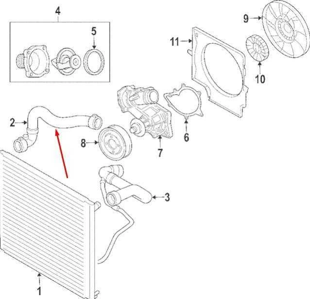 LAND ROVER LR RANGE ROVER L322 Radiatoriaus Aušinimo Žarna Viršutinė PCH501720 4.4 Benzinas NAUJA ORIGINALI