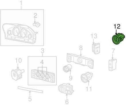LAND ROVER LR RANGE ROVER L322 Start Stop uždegimo jungiklio mygtukas originalus LR050802