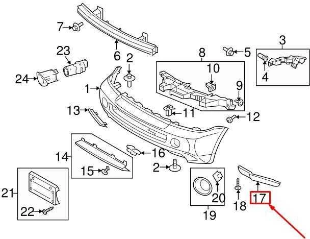 LAND ROVER LR RANGE ROVER SPORT L320 Priekinis Bamperis Kairysis Spoileris DFB500170 NAUJAS ORIGINALUS