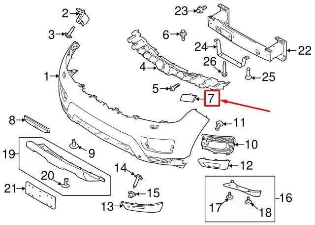 LAND ROVER LR RANGE ROVER SPORT L494 Dešinės priekinės žibintų plovimo dangtelis LR045044 NAUJAS ORIGINALUS