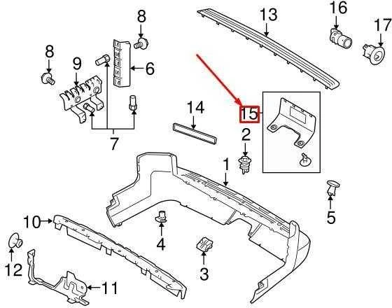 Land Rover LR3 LR4 Galinės Bamperio Traukimo Akies Kabliuko Dangtelio Spaustukai Originalūs DPO500011PCL
