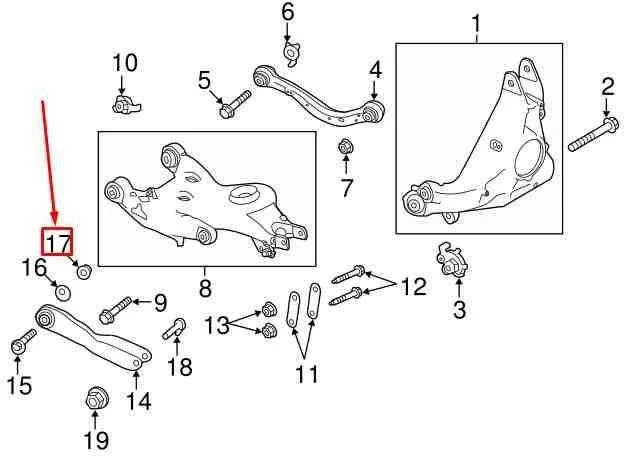 Land Rover M16 Apatinis Šoninis Ratas Varžtas Originalus FY116056
