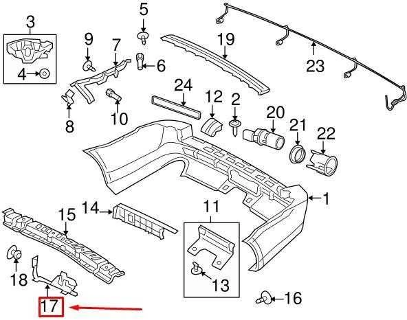LAND ROVER OEM LR DISCOVERY 4 L319 KAIRĖS GALINĖS BAMPERIO CENTRINIS LAIKIKLIS DQG000073 ORIGINALUS