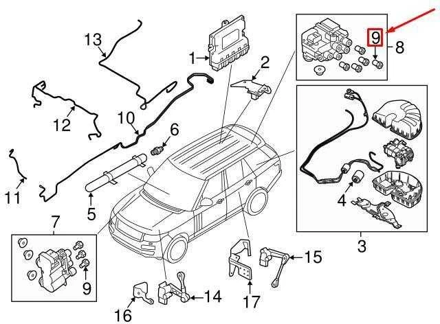 LAND ROVER OEM LR RANGE ROVER SPORT L494 ORA VALDYMO VOŽTUVAS KONEKTORIUS LR044836 ORIGINALUS