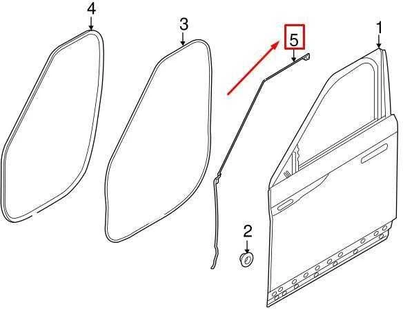 LAND ROVER OEM LR RANGE ROVER VELAR L560 PRIEKINIŲ DEŠINIŲ DURŲ VIRŠUTINIS SANDARAS LR110733 ORIGINALUS