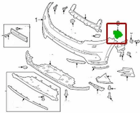 LAND ROVER priekinio bamperio laikiklis LR093502 Originalus
