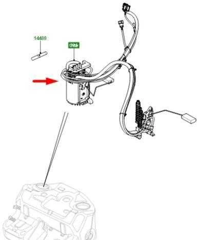 Land Rover Range III L322 Kuro bako siurblys jutiklis LR015179 Naujas Originalus