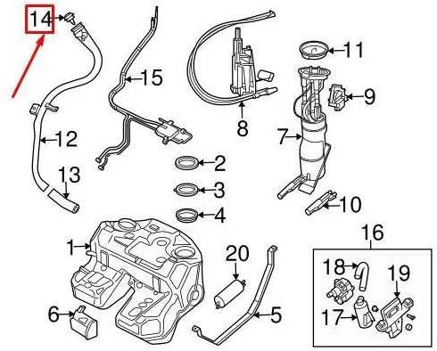 Land Rover Range Rover 2003 - 2012 m. Degalų bako dangtelis originalus LR011468
